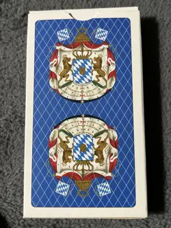 CARTE DA GIOCO SKAT SCHAFKOPF TAROCK SCHMID VINTAGE ORIGINAL PLAYING CARDS - Image 2