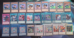 YuGiOh 34 Card Yummy Deck Collector's Rare Ft 3x CR CUPSY COOKY LOLLIPO SNATCHY! - Image 1