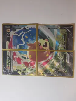 Morpeko V-Union SWSH287 288 289 290 Pokemon Promo Card Set - NM + Oversized - Image 1