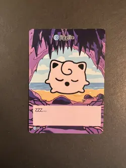 Pokiebubies 1st Edition - Jigglie (Jigglypuff) #76 - Derpy Pokemon Fan Art Card - Image 1