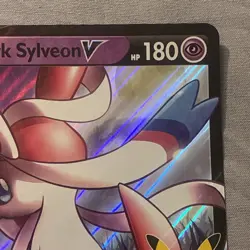 Pokemon TCG Cards Dark Sylveon V SWSH134 Black Star Promo JUMBO / OVERSIZE - Image 4