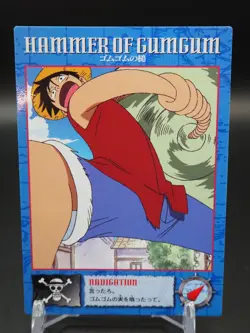Monkey D. Luffy One Piece 16 Bandai TCG Card Carddass Masters Anime Japan D229 - Image 1