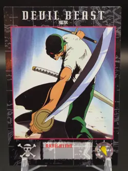 Roronoa Zoro One Piece 28 Bandai TCG Card Carddass Masters Anime Japan D227 - Image 1