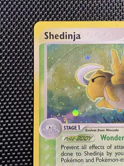 Pokemon Shedinja Dragon Card 11/97 Holo Rare TCG 🌀 Swirl LP/NM - Image 2