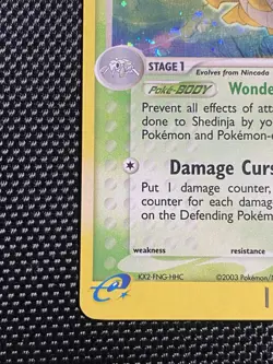 Pokemon Shedinja Dragon Card 11/97 Holo Rare TCG 🌀 Swirl LP/NM - Image 5
