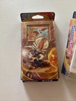 New Pokemon Sword & Shield Theme Deck Cinderace Factory Sealed Card Game BONUS - Image 2