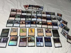 MTG Dungeons And Dragons (D+D) Theme Magic The Gathering Card Set Lot + Xtras - Image 1