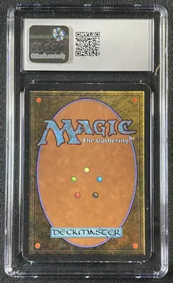 MOUNTAIN BROWN SKY CGC 7 1993 MAGIC: THE GATHERING MTG ALPHA #NNO BASIC LAND 127 - Image 2