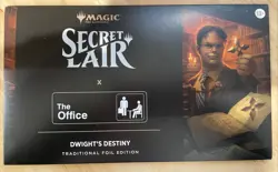 MTG Secret Lair Dwight’s Destiny TRADITIONAL FOIL EDITION Sealed, In Hand - Image 1