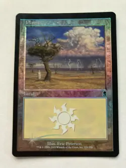 Plains MTG Magic The Gathering Odyssey (ODY) 333 FOIL - Image 1