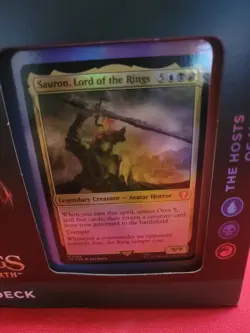 Magic The Gathering Lord of the Rings Commander Deck Hosts Of Mordor NEW SEALED 195166205052 - Image 1