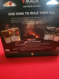 Magic The Gathering Lord of the Rings Commander Deck Hosts Of Mordor NEW SEALED 195166205052 - Image 3