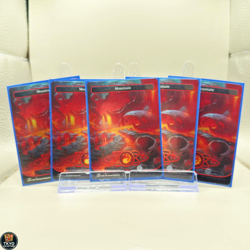 5x LOT MOUNTAIN BORDERLESS LAND GALAXY FOIL UNFINITY MTG MAGIC THE GATHERING 489 - Image 1