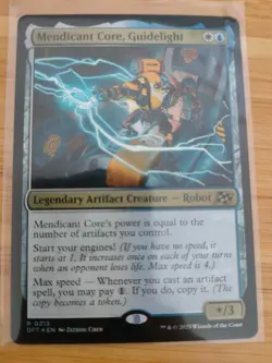 MTG Mendicant Core, Guidelight (FOIL) 0213 Aetherdrift M/NM Free UK P&P - Image 1