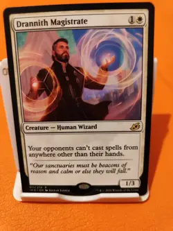 Magic The Gathering - Drannith Magistrate - IKO - MTG - SINGLES - NM - Image 1