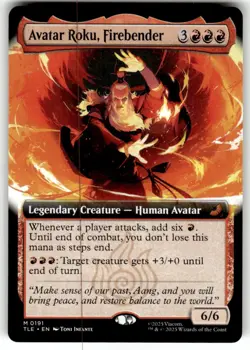Avatar Roku, Firebender M Avatar: The Last Airbender: Eternal-Legal 112 NM Norma - Image 1