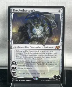 Magic The Gathering (MTG): The Aetherspark #231 Aetherdrift Regular - Image 1