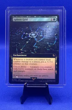 Magic The Gathering Final Fantasy Commander Sphere Grid Extended Art Foil Rare - Image 1
