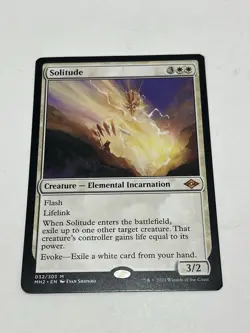 Solitude MINT 032/303 Modern Horizons 2 MH2 MTG Regular Mythic Unplayed M/NM New - Image 1