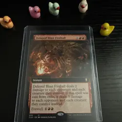 Delayed Blast Fireball [Extended Art] #630 Magic Commander Legends: Battle for B - Image 1