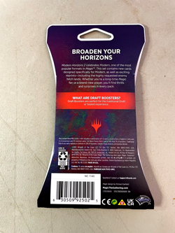 MTG x 5 / Modern Horizons 2 / Sleeved Blister Draft Booster Pack New SEALED - Image 2