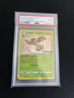 Flapple 022/192 PSA 9 MINT Holo Rare GameStop Stamped Promo Pokemon Cards - Image 4
