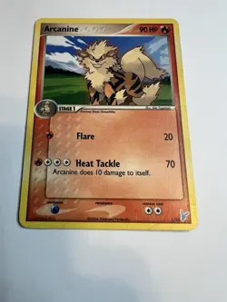 Pokemon TCG Arcanine Ex Trainer Kit 2: Minun Common LP Condition - Image 1