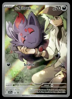 Pokemon TCG SV Promos #189 N's Zorua NM - Image 1
