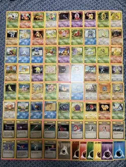 74/130 Vintage Wizards Of The Coast 2000 Pokemon Base Set 2 Lot NM-HP No Doubles - Image 1