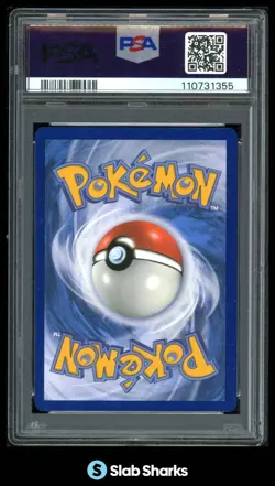 2024 POKEMON TEF EN #203/162 IRON LEAVES EX SPECIAL ILLUSTRATION RARE PSA 8 - Image 2