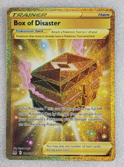 Box of Disaster 214/196 NM/M Swsh11 Lost Origin Gold Secret Pokemon TCG - Image 1
