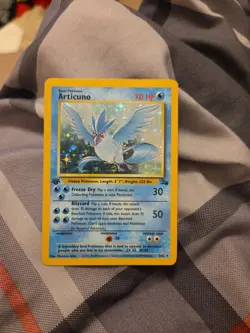 Pokemon Articuno 1st Edition Fossil Holo 2/62 NM - Image 3