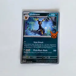 Umbreon 130/197 Trick or Trade Booster Bundle 2024 Regular for sale online - Image 1