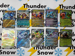 ⚡❄ Pokemon TCG ENGLISH Lot of 10 We Combine 🛳 🇺🇸 #383 EX Holo Lucario - Image 1