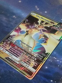 Ultra Necrozma GX 95/131 Pokemon Sun & Moon Forbidden Light Ultra Rare - Image 3