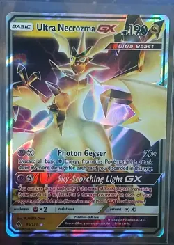 Ultra Necrozma GX 95/131 Pokemon Sun & Moon Forbidden Light Ultra Rare - Image 4