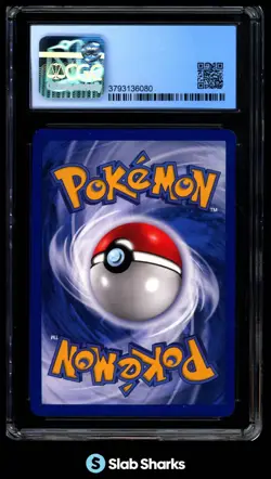 1999 POKEMON TEAM ROCKET #8/82 DARK GYARADOS HOLO LEAGUE PRERELEASE PROMO CGC 9 - Image 2