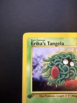 Pokemon TCG Erika's Tangela 79/132 1st Edition WOTC Gym Heroes LP 79/132 - Image 4