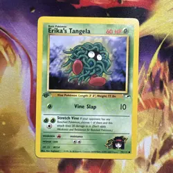 1st Edition Erika’s Tangela 79/132 - Gym Heroes - Near Mint Pokemon - Image 1