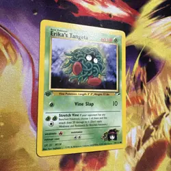 1st Edition Erika’s Tangela 79/132 - Gym Heroes - Near Mint Pokemon - Image 2