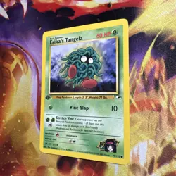 1st Edition Erika’s Tangela 79/132 - Gym Heroes - Near Mint Pokemon - Image 3