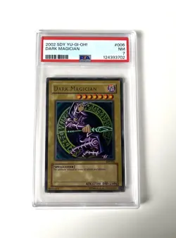 2002 Yu-Gi-Oh! Dark Magician SDY-006 Ultra Rare PSA 7 - Mint! - Image 1