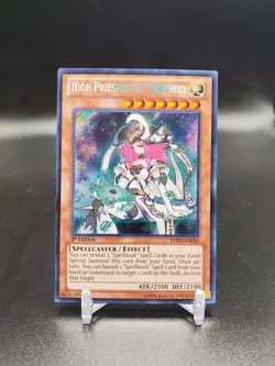 Yugioh High Priestess of Prophecy REDU-EN020 Secret Rare LP/NM - Image 1