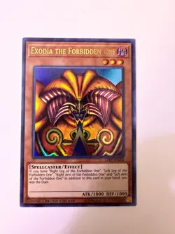 Yugioh - Exodia the Forbidden One - Lost Art Set - ULTRA - LIMITED - LART - VLP - Image 2