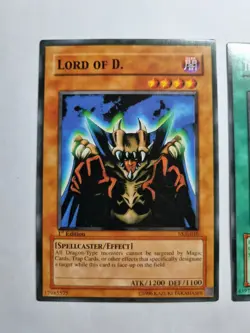 Lord of D. & The Flute of Dragon Summoning- 1st Edition Yugioh TCG Bundle - Image 3