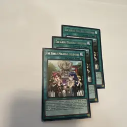 Yugioh x3 The Great Mikanko Ceremony AMDE-EN029 Rare 1st Ed Near Mint - Image 1