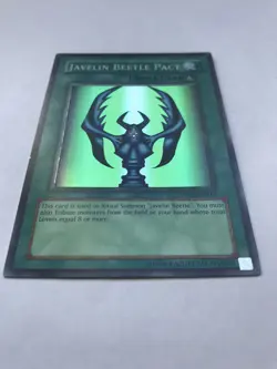 Javelin Beetle Pact (Super Rare) PP01-EN012 Yugioh Spell Card New Never Played - Image 2