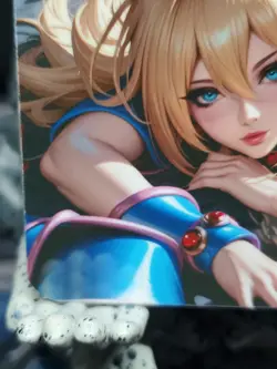 1/1 Only 1 Made Dark Magician Girl Yugioh Sexy Spicy Lonestar Customs Card - Image 4