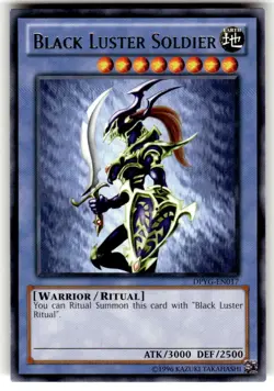 Black Luster Soldier DPYG-EN017 - Yugi - Rare Unl Edition NM - Image 1