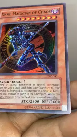 Dark Magician of Chaos IOC-065 Invasion of Chaos Unlimited HOLO BLEED - Image 4